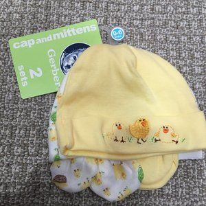 Gerber Hat/Mitten Set - NWT